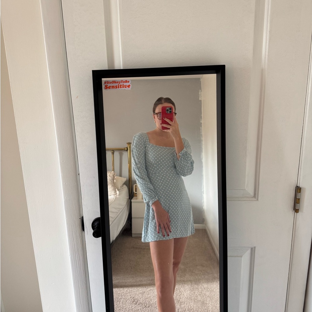 With Jéan Polka Dot Dress